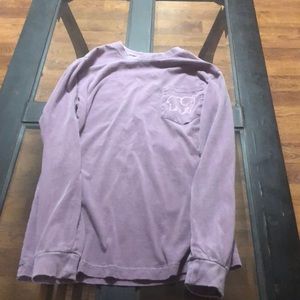 Purple Ivoryella Long Sleeve Tee